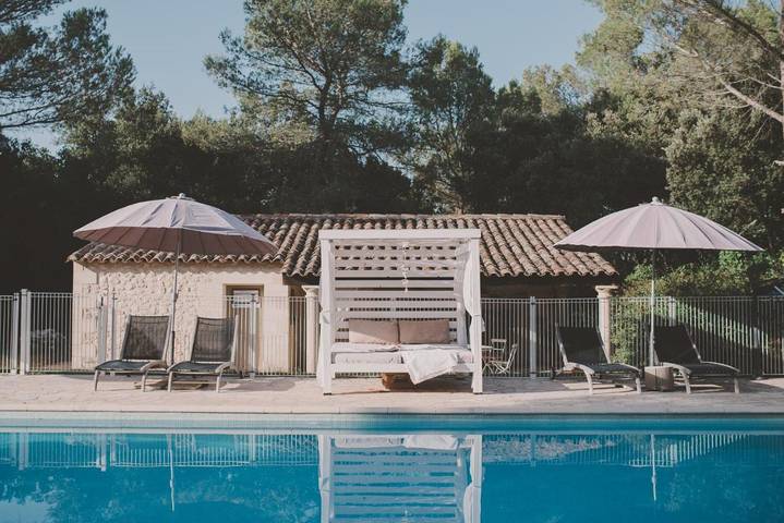 One-Bedroom House in Arpaillargues-et-Aureillac, Nimes und Umgebung
