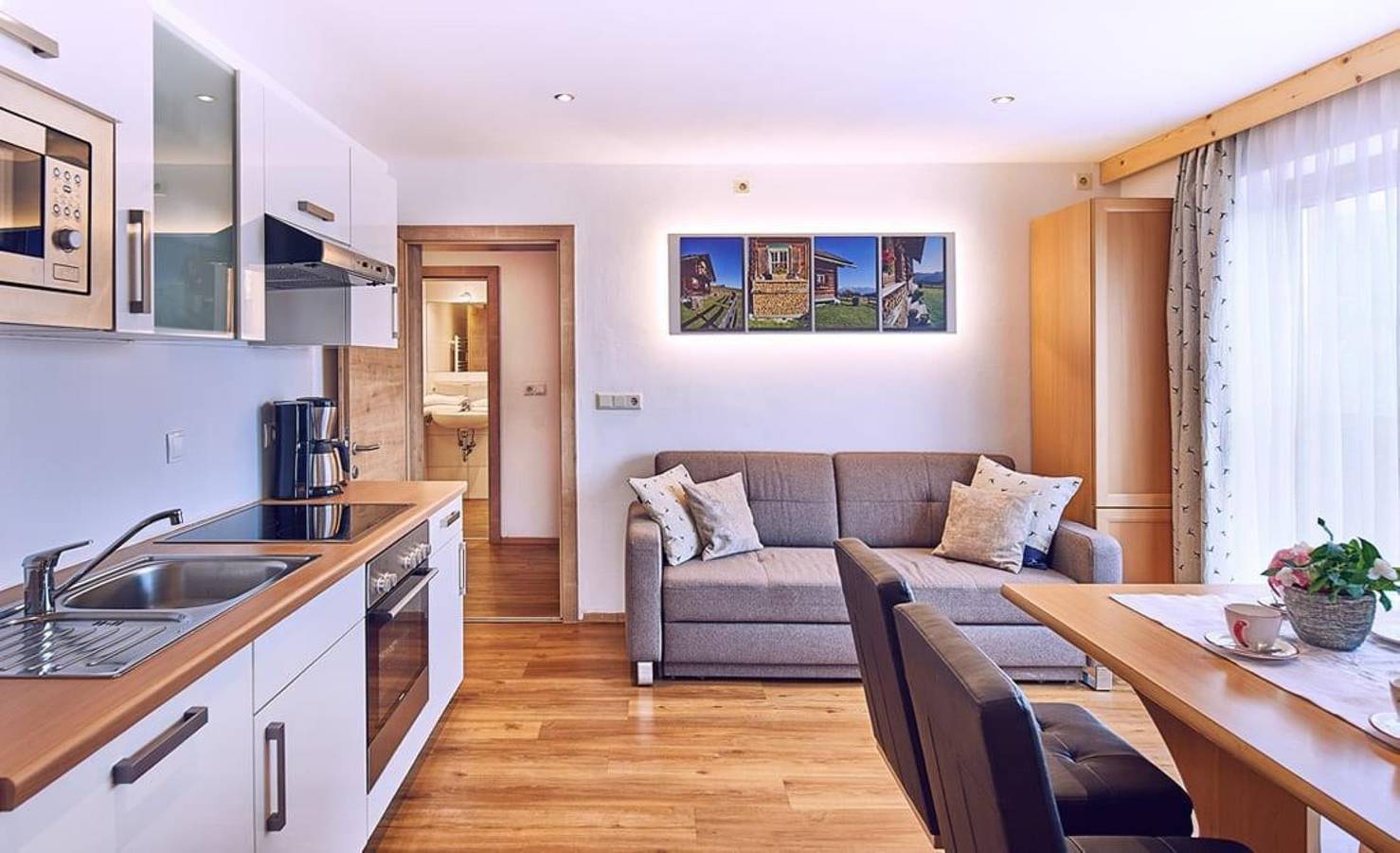 Ganze Ferienwohnung, Fewo C+ (2-6 Personen/2 Sz, 1 Wsr) in Flachau, Tennengau