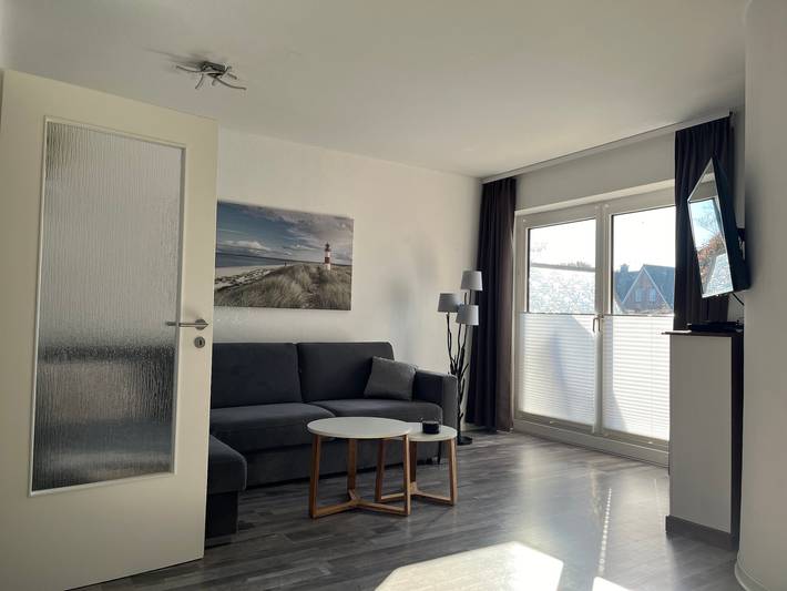 Ganze Ferienwohnung, Ferienwohnung "Klein Mö" im Haus Albatros - 2-Raum-Fewo Klein Mö in Hafen Büsum, Büsum