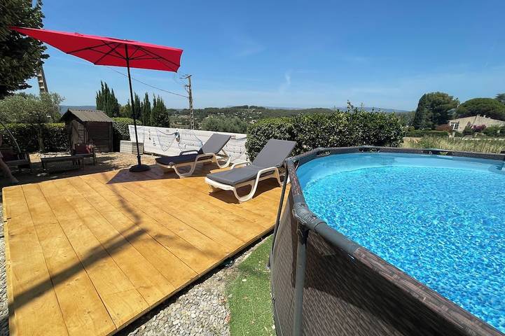 Villa pour 4 personnes, avec jardin et terrasse, animaux acceptés à Le Beausset
