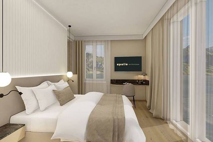 Ferienhaus für 2 Personen, mit Balkon und Whirlpool sowie Garten in Mondsee (Stadt) - 2