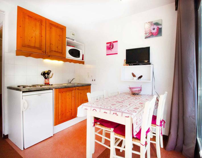 Estudio para 4 personas, con balcón y balcón/terraza - 1