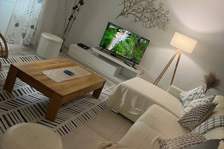 Appartement de vacances pour 6 personnes, avec Jacuzzi ainsi que Terrasse et Jardin