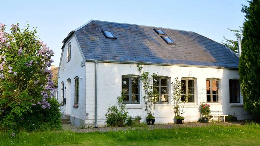 Ferienhaus für 7 Personen, mit Garten