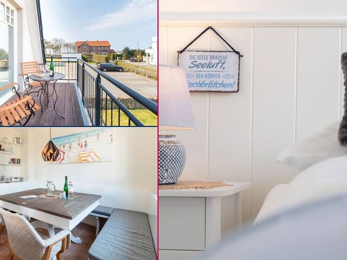Ferienhaus mit Meerblick für 6 Personen, mit Garten und Sauna, kinderfreundlich in Wyk auf Föhr (Stadt)
