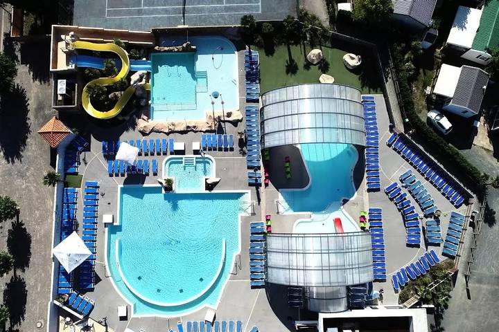 Mobil home pour 6 personnes, avec terrasse et piscine, animaux acceptés à Jard-sur-Mer - 3