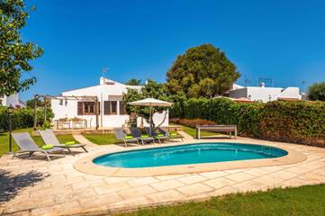 Villa in Ciutadella, Coast of Menorca für 6 