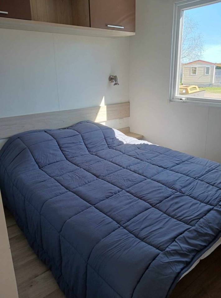 Mobil home pour 6 personnes, avec jardin dans Anse de Kernic - 4