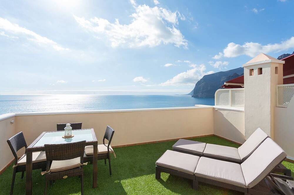 Hel leilighet, Luxury Exclusive Penthouse With Panoramic Views in Santiago del Teide, Tenerife sør