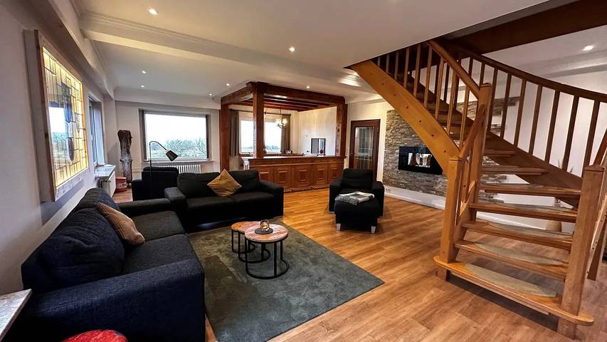 Ferienhaus mit Meerblick für 6 Personen, mit Terrasse und Garten, mit Haustier in Nebel