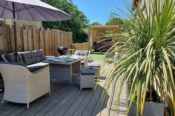 Location de vacances pour 8 personnes, avec jacuzzi et jardin à Quettreville-sur-Sienne