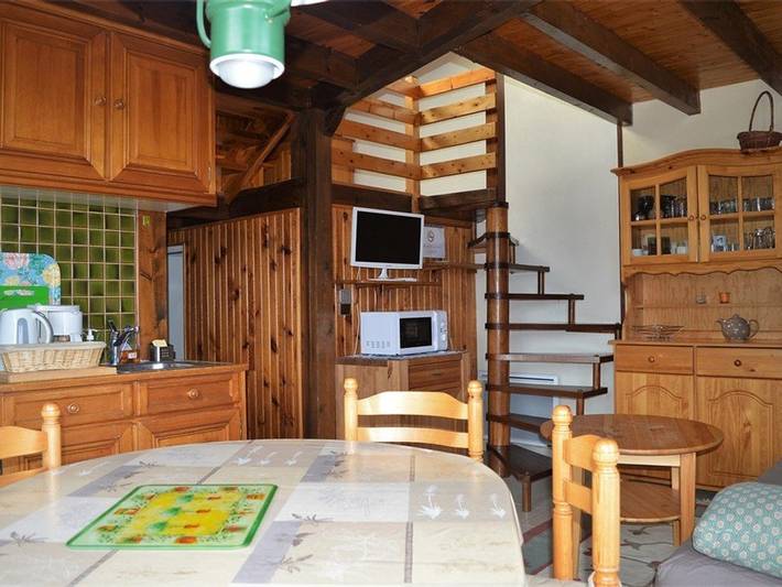 Chalet 2 pièces mezzanine, 7 pers, animaux admis, balcon, cuisine équipée in Bolquère, Parc naturel régional des Pyrénées catalanes