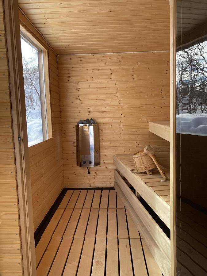 Maison d’hôte pour 2 personnes, avec terrasse ainsi que vue et sauna, animaux acceptés dans Laponie - 4