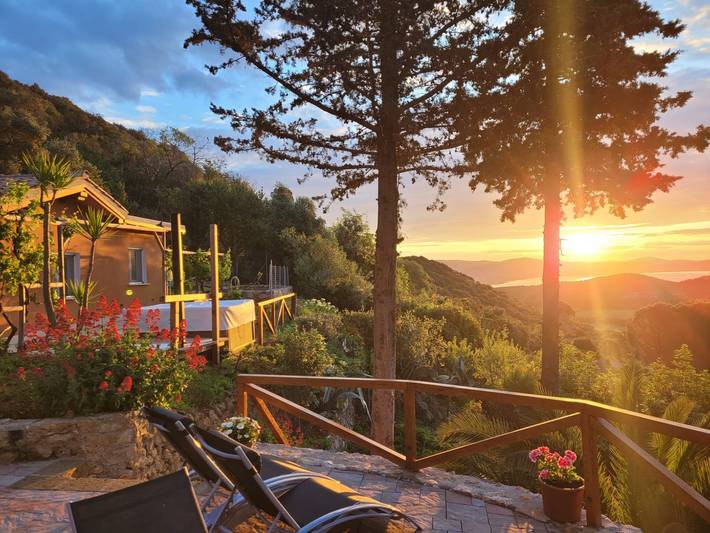 Ferienhaus für 6 Personen, mit Terrasse und Garten in Monte Argentario