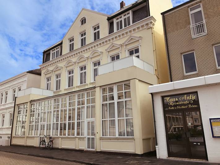 Ferienhaus mit Meerblick für 3 Personen auf Norderney