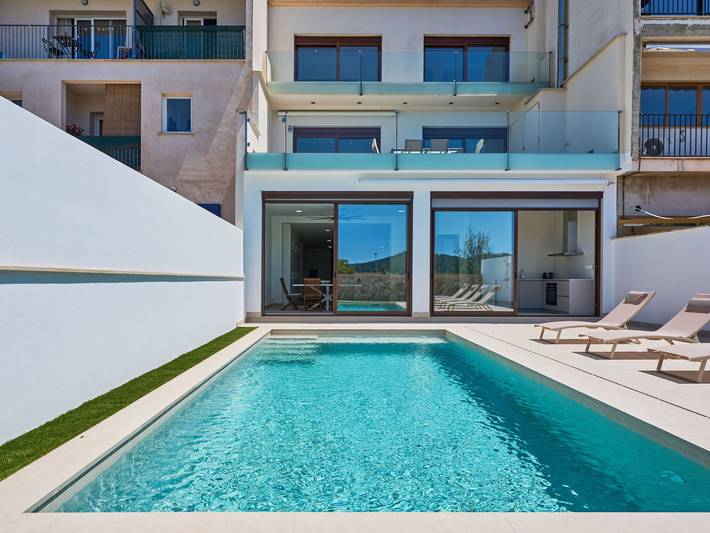 Ferienhaus für 6 Personen, mit Garten und Whirlpool - 1