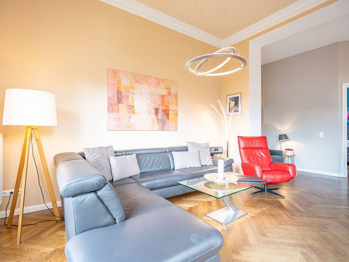 Ferienwohnung für 3 Personen, mit Garten und Sauna sowie Terrasse, mit Haustier in Ahlbeck - 4