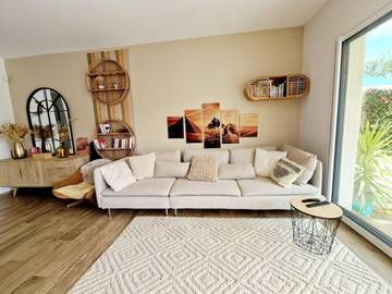 Villa pour 6 personnes, avec jacuzzi ainsi que piscine et terrasse au Grau-d'Agde