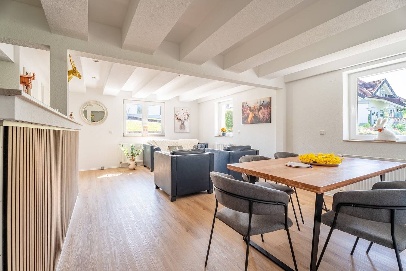 Ferienhaus „Häusle Felix“ mit privater Terrasse, Gemeinschaftsgarten und Wlan in Ottersweier, Mittlerer Schwarzwald