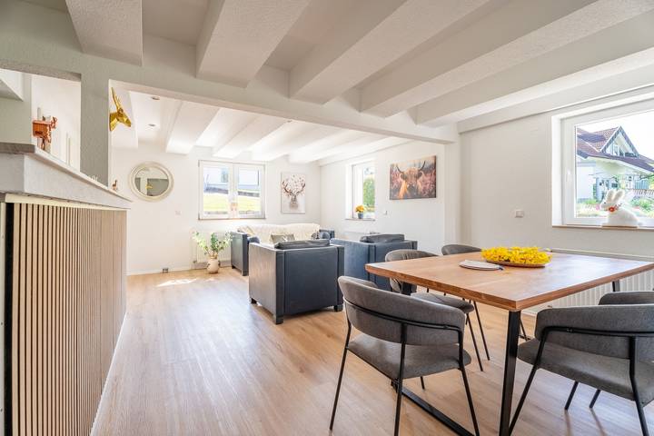 Casa vacanze "Häusle Felix" con terrazza privata, pet-friendly, giardino comune e Wi-Fi in Ottersweier, Ferienregion Bühl Bühlertal Ottersweier Region