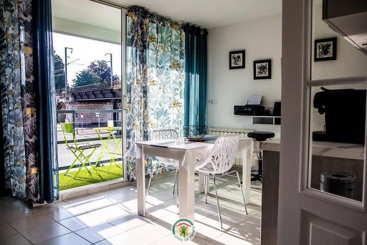 Gîte pour 2 personnes, avec Terrasse