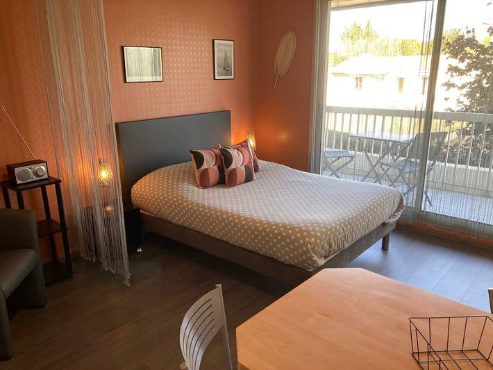 Studio pour 2 personnes, avec terrasse