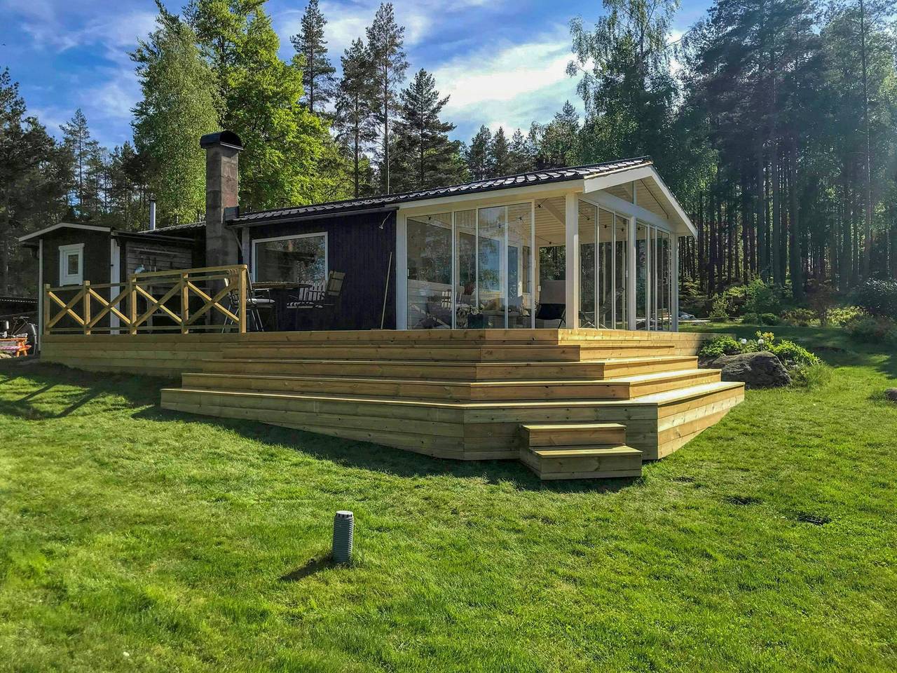 Ferienhaus in ungestörter Lage am See in Blekinge in Schwedische Ostsee