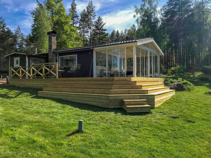 Ferienhaus für 2 Personen, mit Terrasse und Garten sowie Sauna in Blekinge - 2