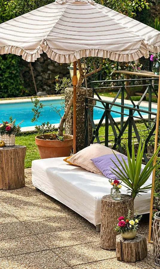 Casa de huéspuedes para 3 personas, con terraza además de piscina y jardín - 1