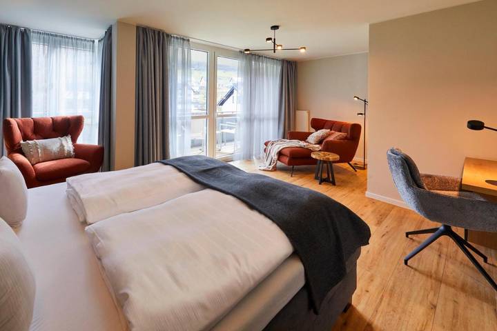 Hotel für 2 Personen, mit Whirlpool und Sauna sowie Garten