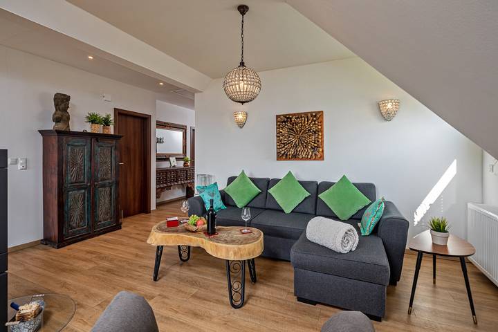 Ferienwohnung für 2 Personen, mit Sauna und Balkon in Lenz - 4