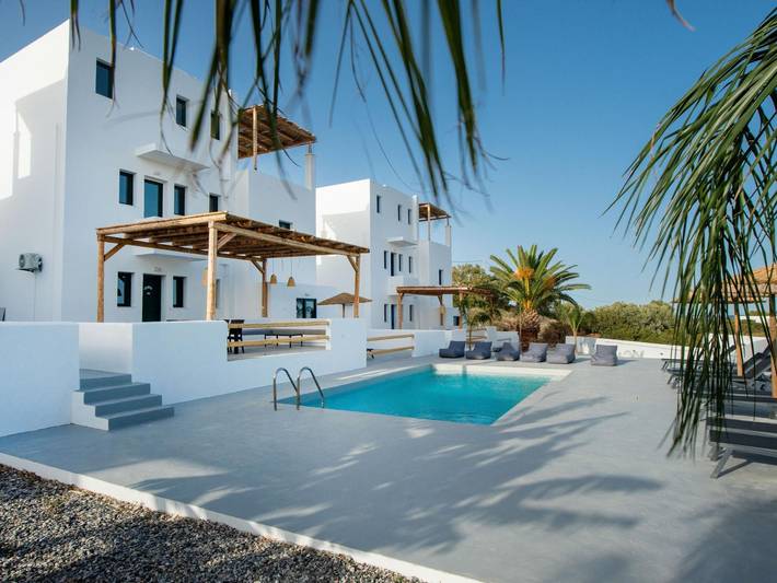 Ferienwohnung für 5 Personen, mit Balkon und Terrasse sowie Garten und Pool in Lachania - 3