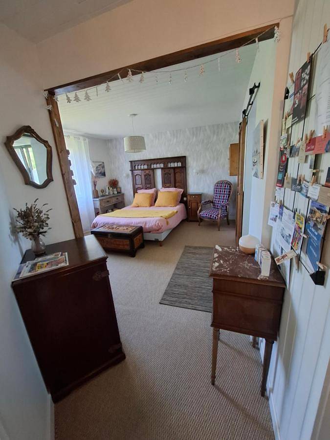 Chambre d’hôte pour 2 personnes, avec Terrasse ainsi que Jardin et Vue à Fouesnant - 2