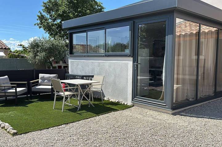 Appartement de vacances pour 3 personnes, avec terrasse, animaux acceptés