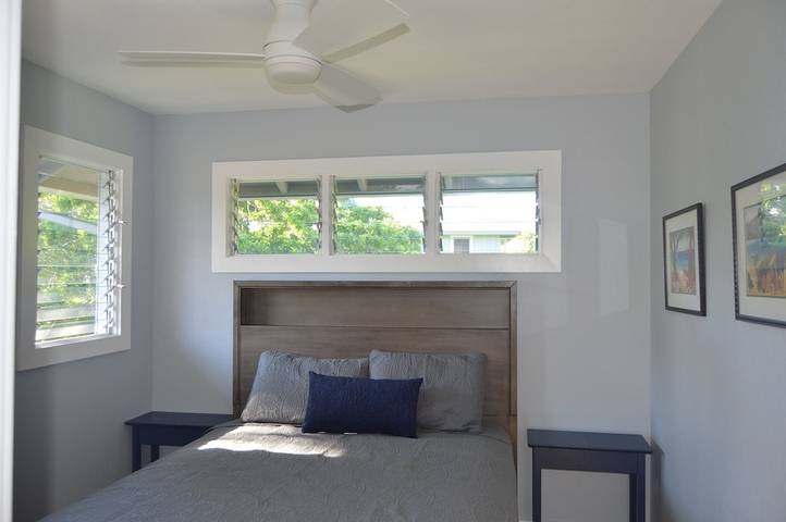 Vacation rental for 8 people, with balcony and yard in Princeville