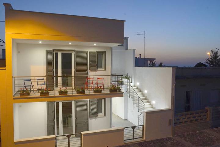 Chambre d’hôte pour 3 personnes, avec balcon et vue à Torre Dell'orso - 3
