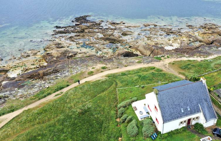 Maison de vacances pour 11 personnes, avec terrasse et jardin, animaux acceptés à Ploemeur