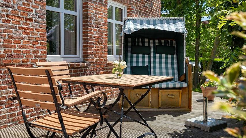 Ferienwohnung für 3 Personen, mit Garten in Altharlingersiel