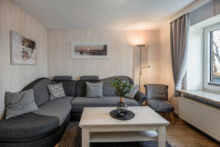 Ganze Wohnung, Ferienwohnung 'Holle A' mit Gemeinschaftsgarten in Westerkoog, Hedwigenkoog