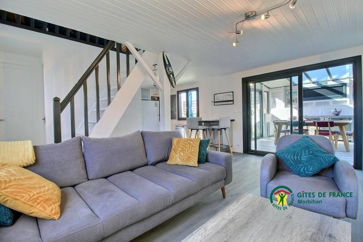 Gîte pour 4 personnes, avec jardin dans Kerhillio - 4