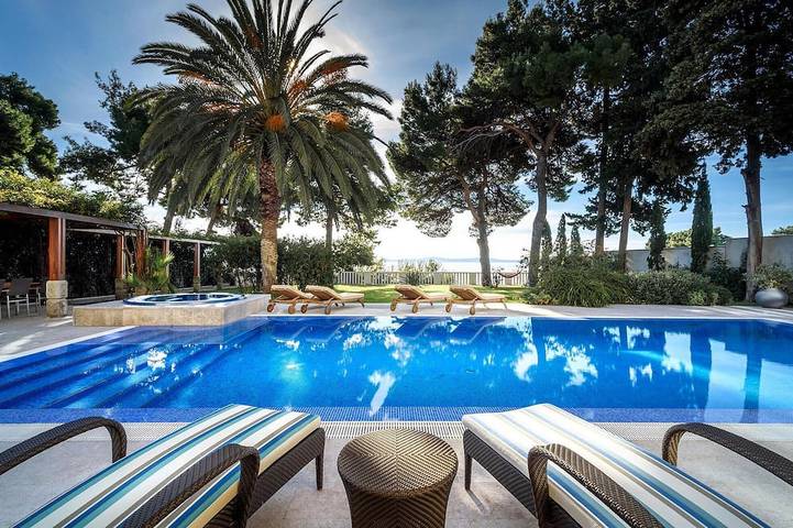 Ferienhaus für 10 Personen, mit Terrasse und Sauna in Split