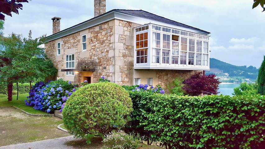 Casa rural para 12 personas, con Vistas al mar y Jardín en Galicia - 2
