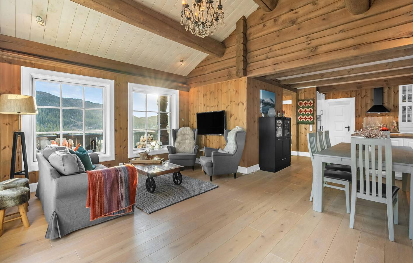 Ferienhaus für 8 Personen mit Garten in Kvitåvatn, Tinn