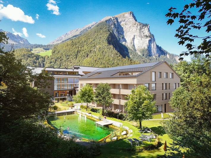 Hotel für 3 Personen, mit Sauna und Garten sowie Pool in Au