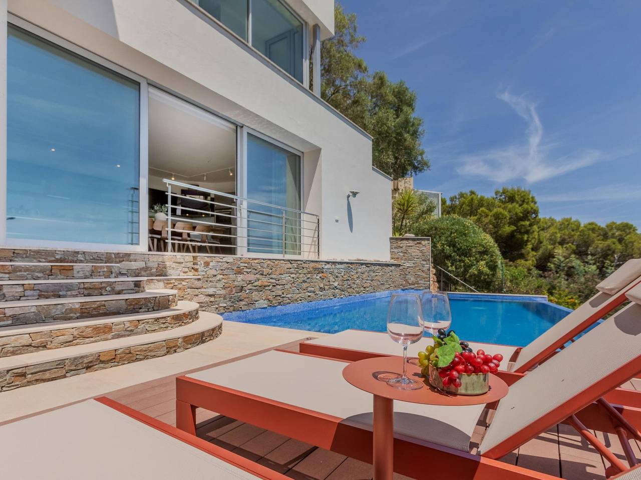 Maison de standing, vue mer - 8 pers. in Aigua Xelida, Palafrugell
