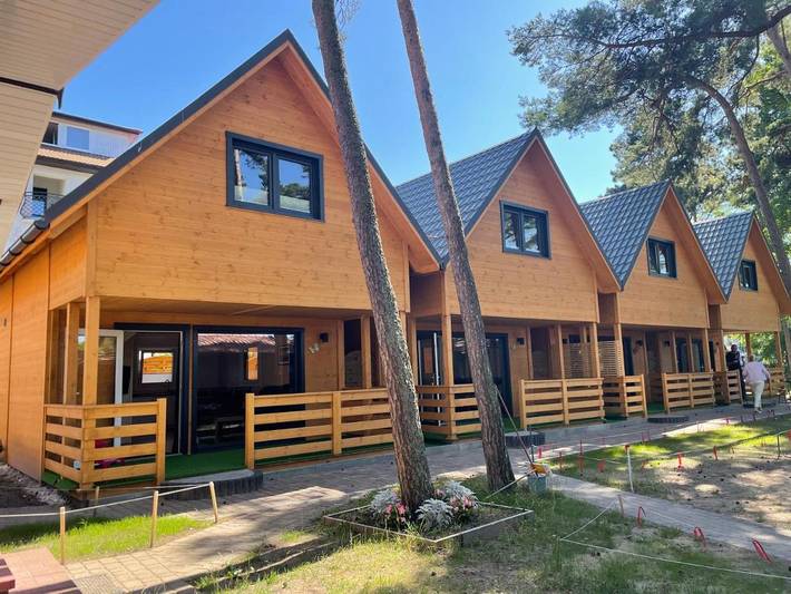 Ferienhaus für 2 Personen, mit Ausblick und Terrasse, mit Haustier in Dziwnówek