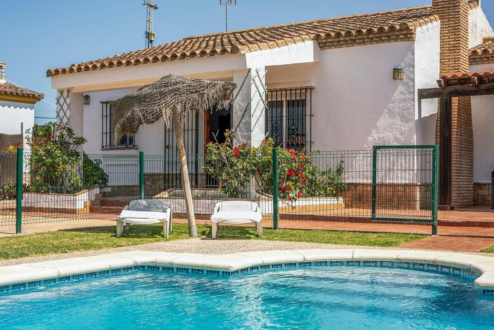 Chalet für 6 Personen, mit Garten, mit Haustier in Conil de la Frontera