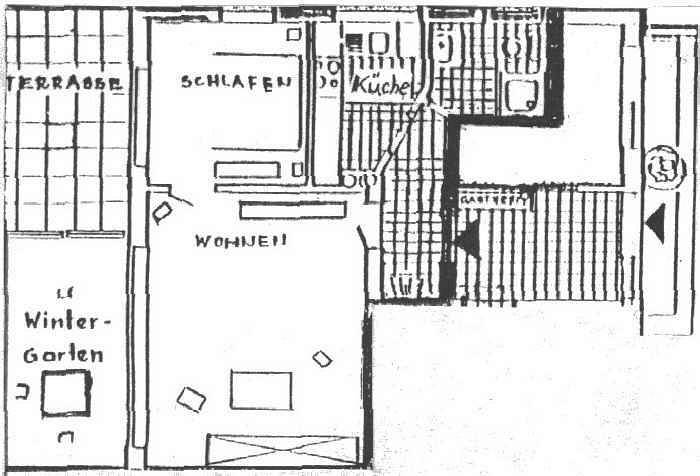 Ganze Ferienwohnung, Haus Joswich-Neumann - 2-Raum-Fewo in Büsum, Dithmarschen