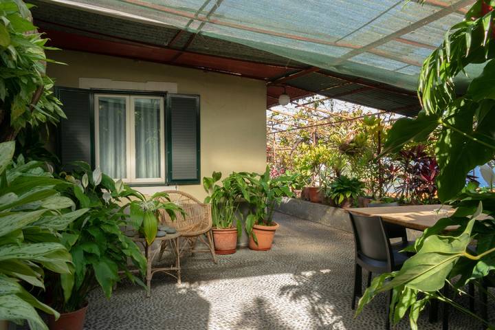 Chalé para 4 pessoas, com jardim em