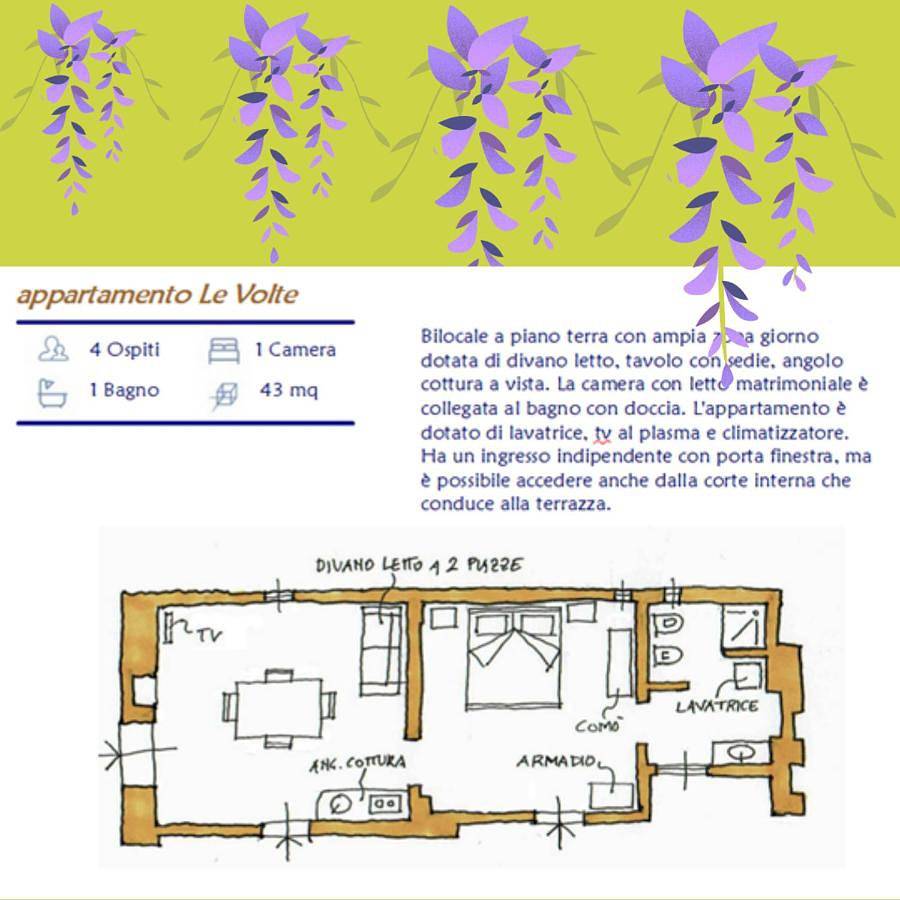 Appartamento intero, Studio with Terrace in Andrano, Provincia di Lecce